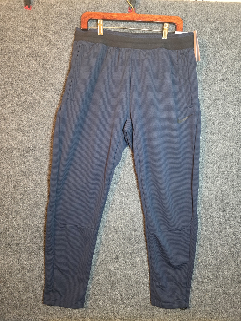 Nike Mens Dri-FIT Athletic Tapered Joggers Pants Dark Blue XL NWT DM5886-451